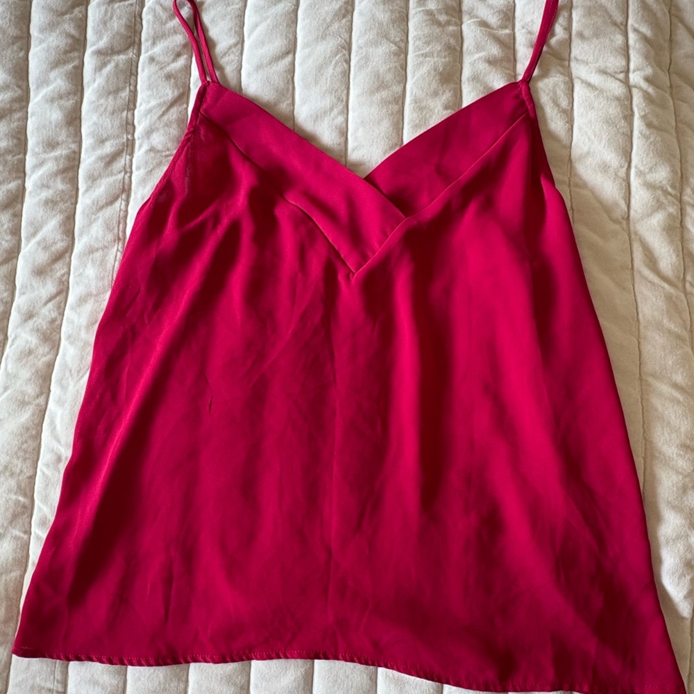 Chelsea28 Magenta Women’s Camisole Tank Top Size S